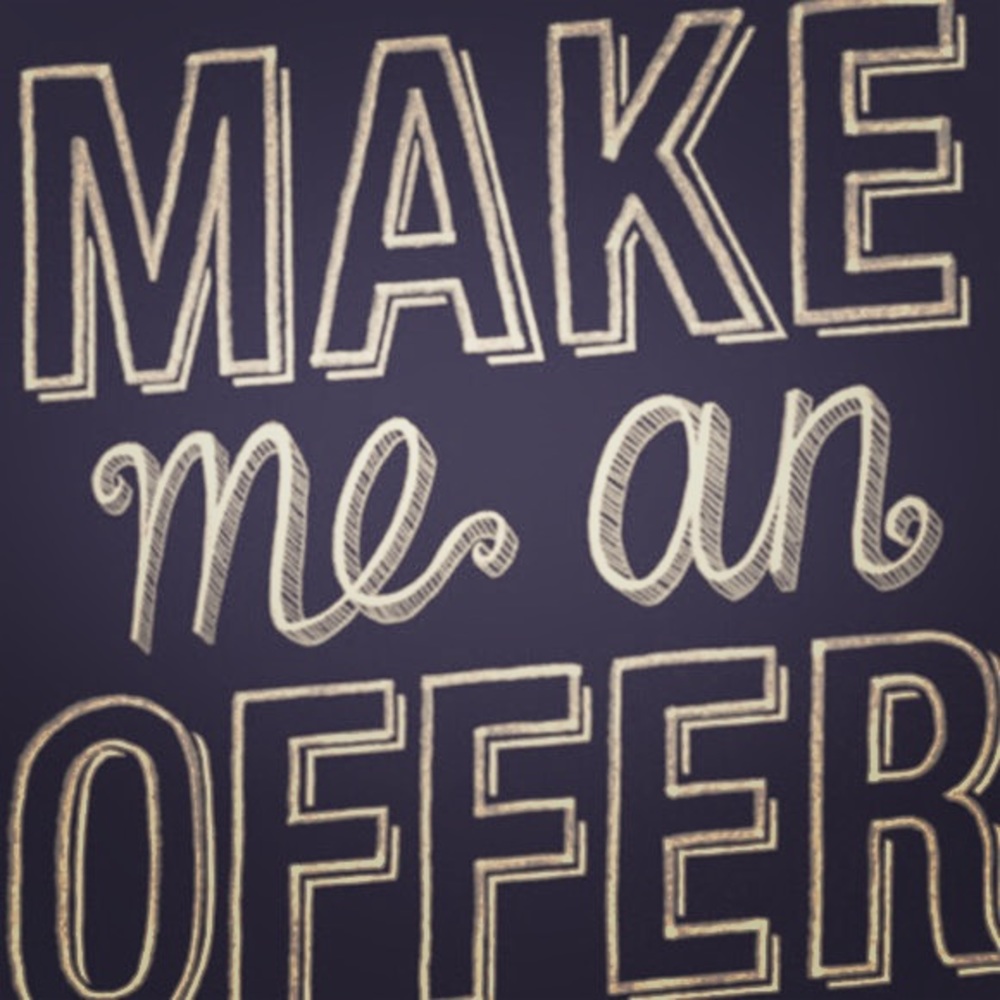 Make me an offer!